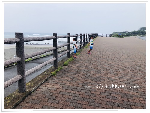 伊豆大島の子連れ旅行の写真